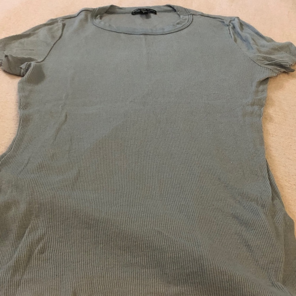 James Perse Heather Gray/bluish tee